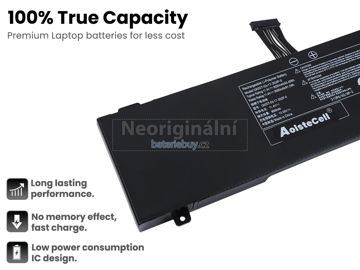 Nahrazení Mechrevo GDL700 baterie