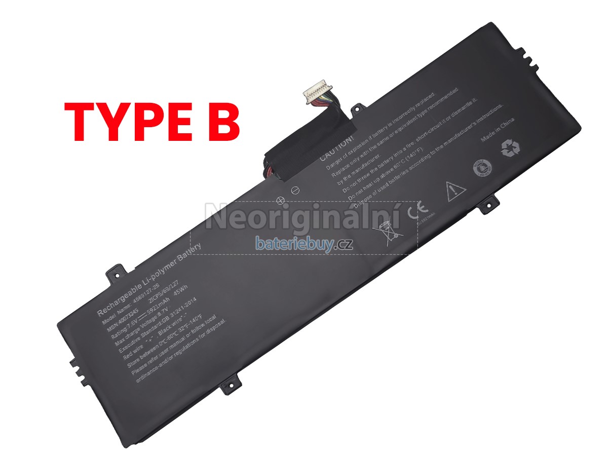 Nahrazení Medion 4569127-2S baterie