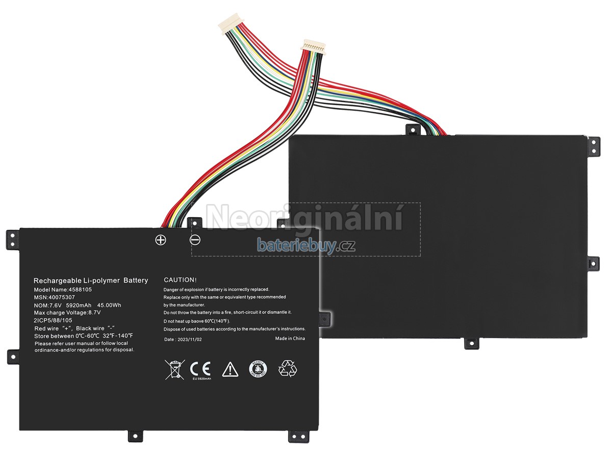 Nahrazení Medion MD61267 baterie