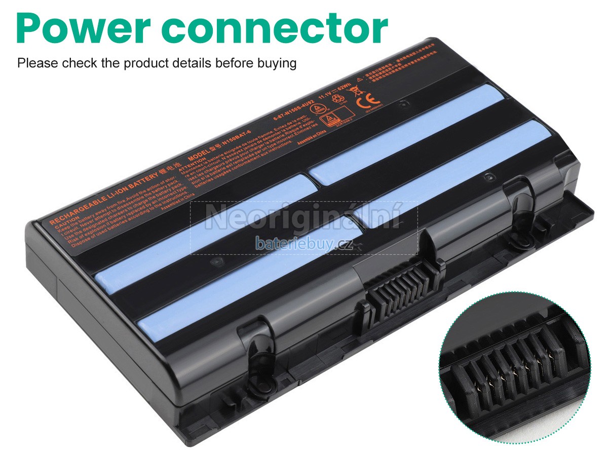 Nahrazení Medion ERAZER X6601 baterie