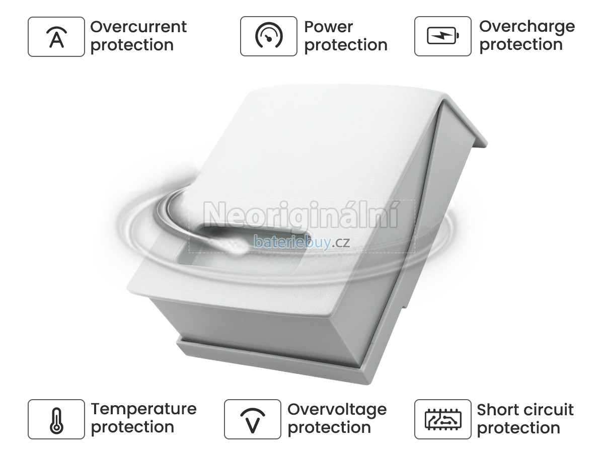 Nahrazení Medtronic 100597-00 baterie