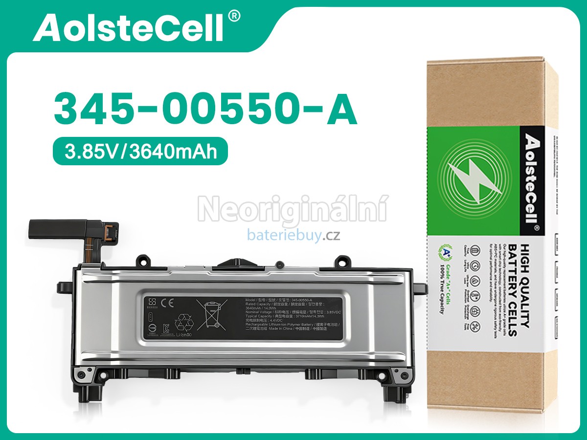 Nahrazení Meta 345-00550-A baterie