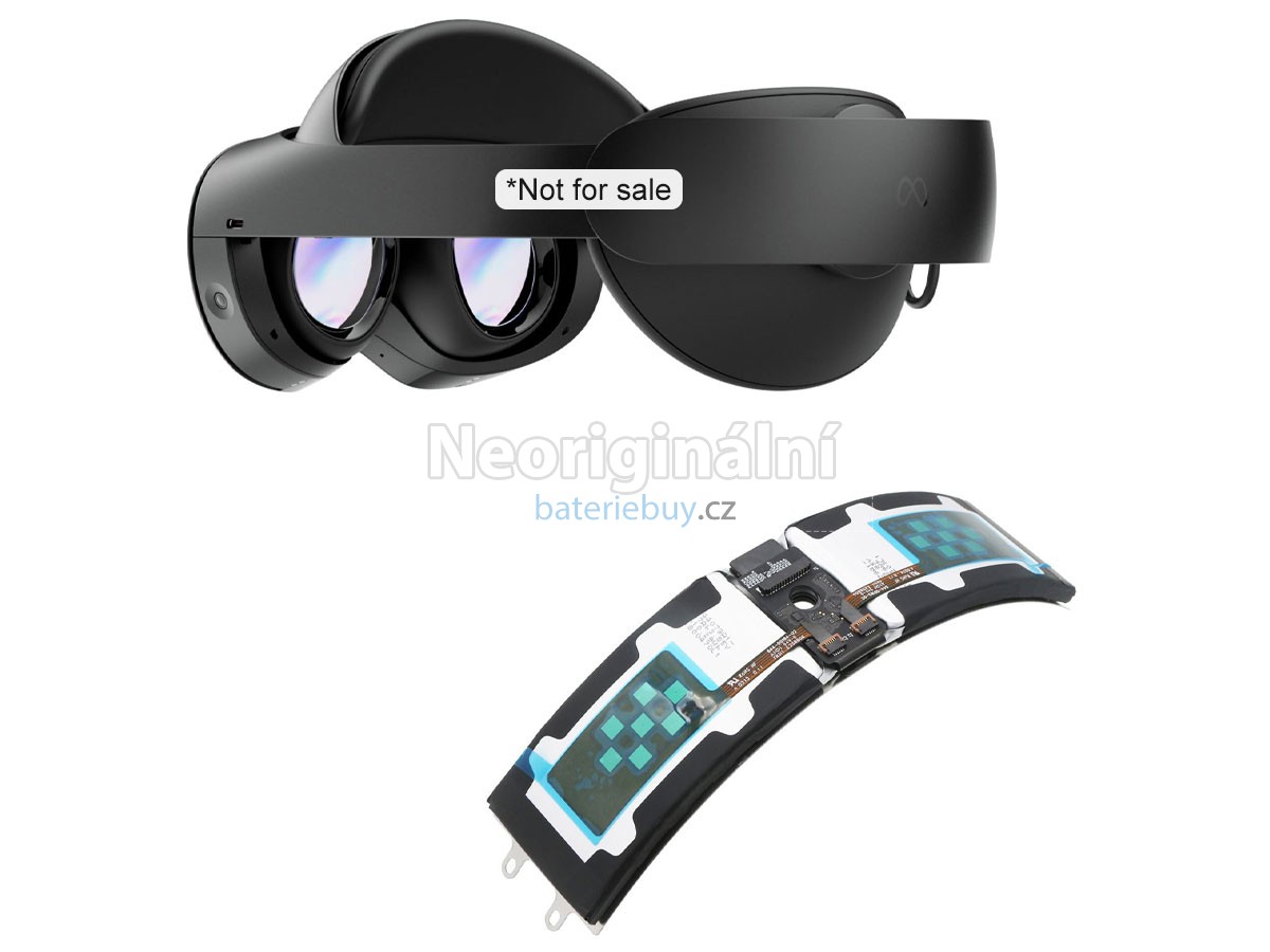 Nahrazení Meta QUEST PRO VR baterie