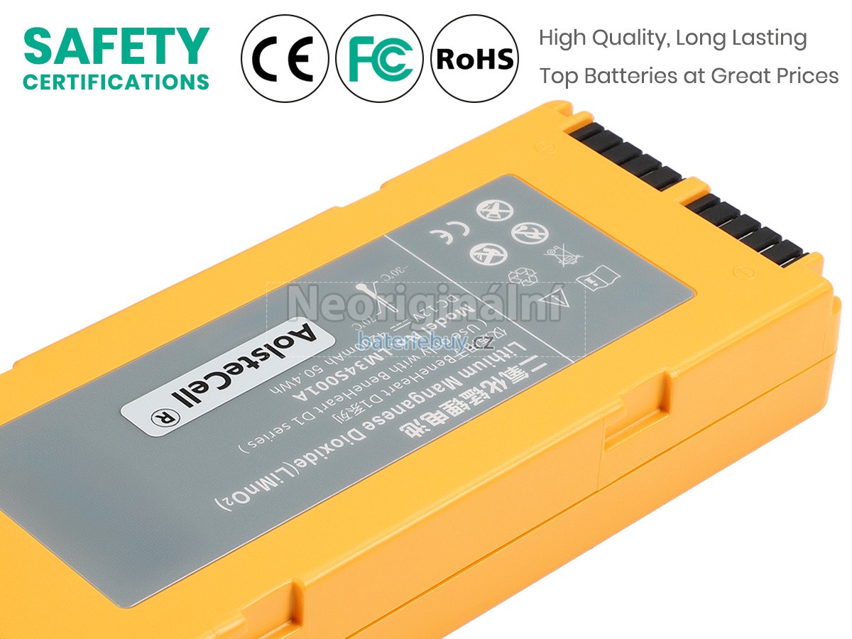 Nahrazení Mindray LM34S001A baterie