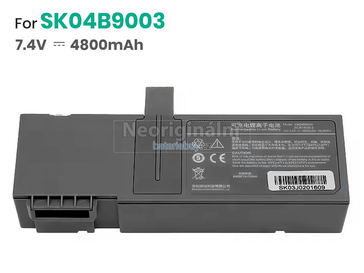 Nahrazení Mindray 022-000540-00 baterie