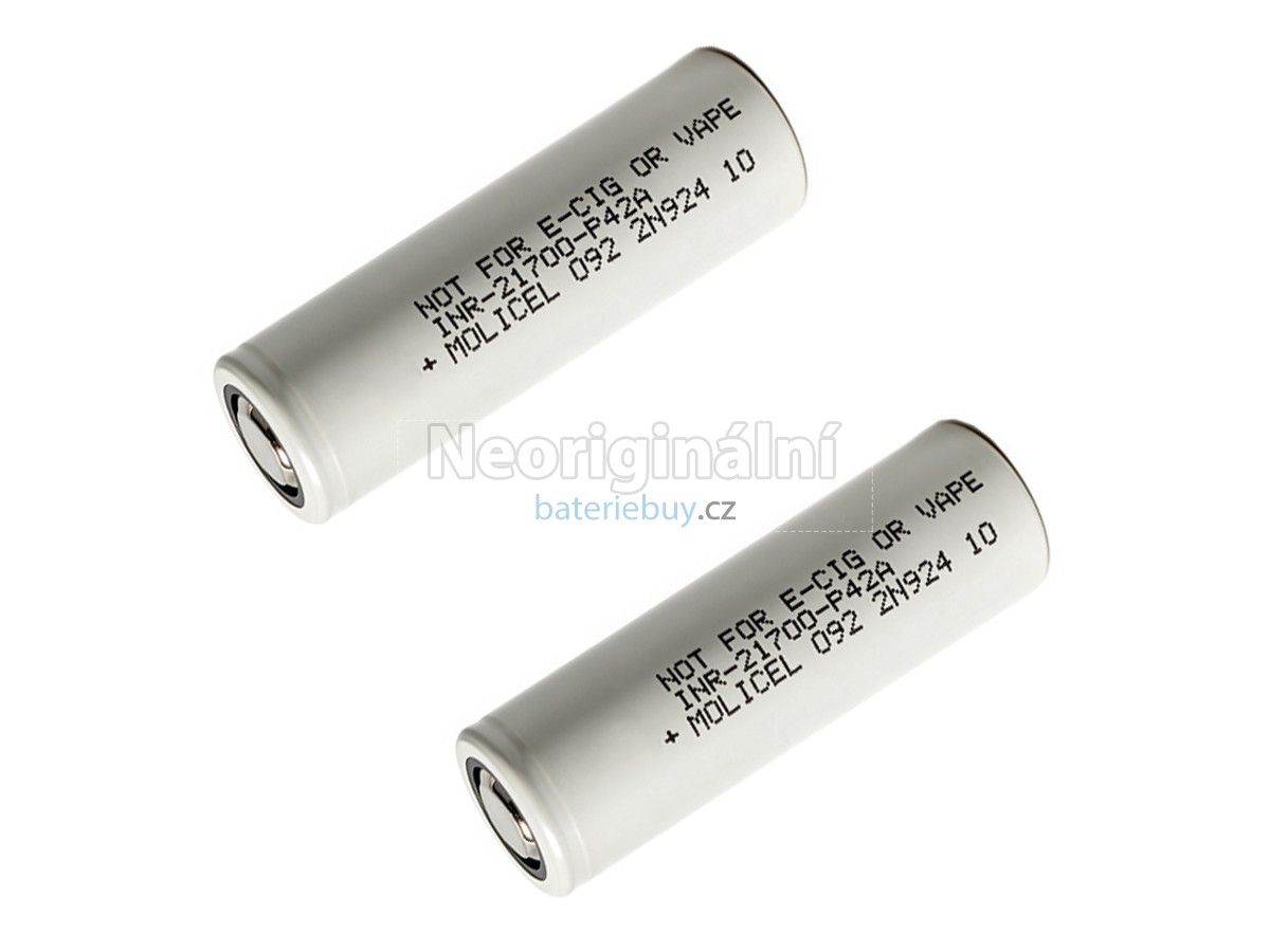 Nahrazení Molicel P42A10C baterie