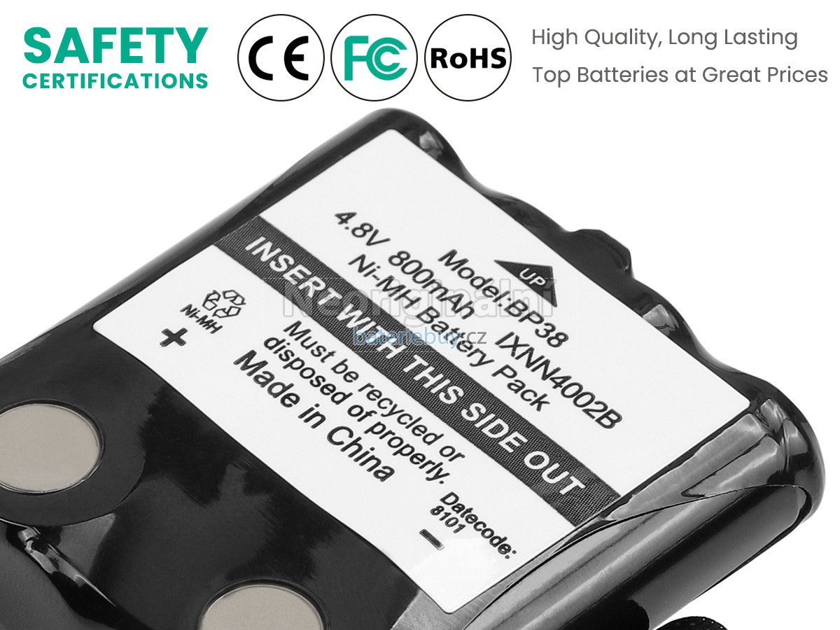 Nahrazení Motorola GMR1588-2CK baterie