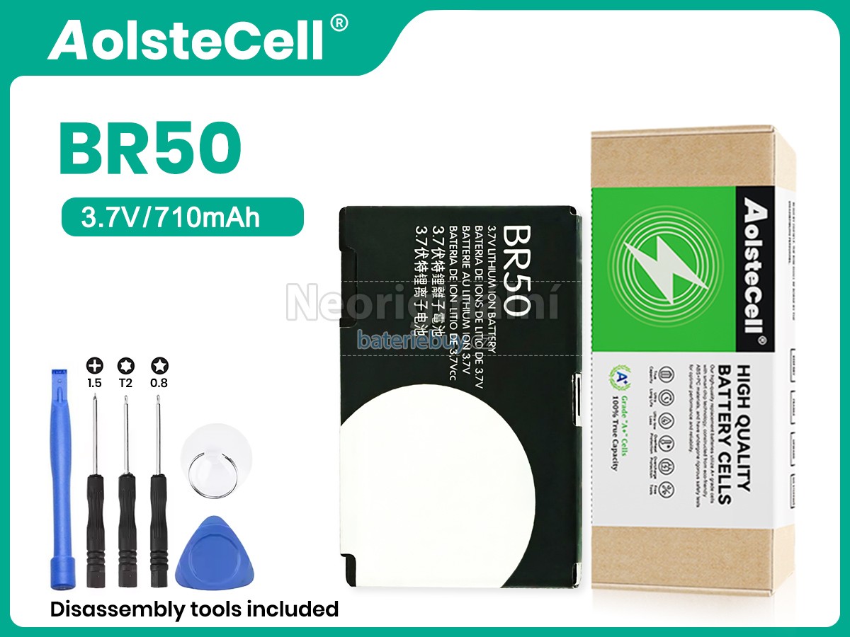 Nahrazení Motorola BR50 baterie