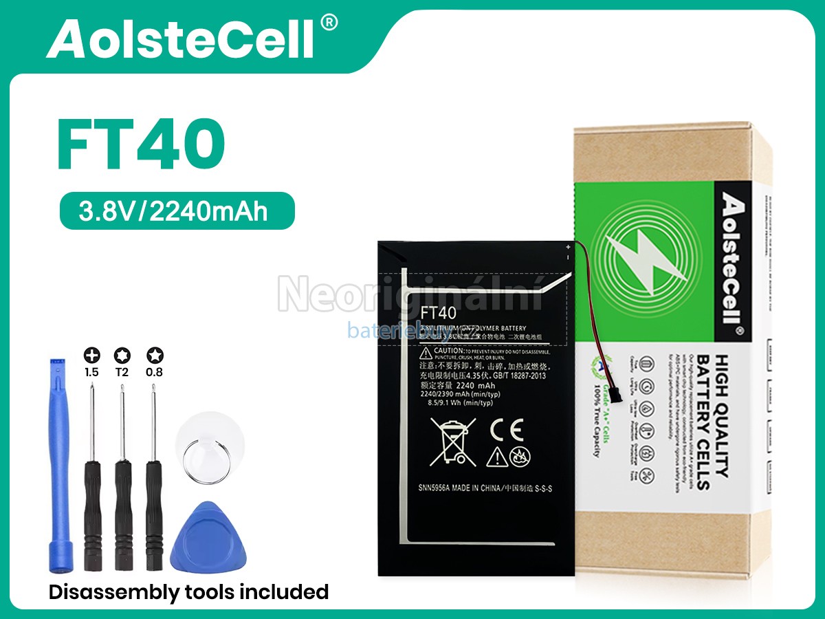 Nahrazení Motorola E 2ND GEN baterie
