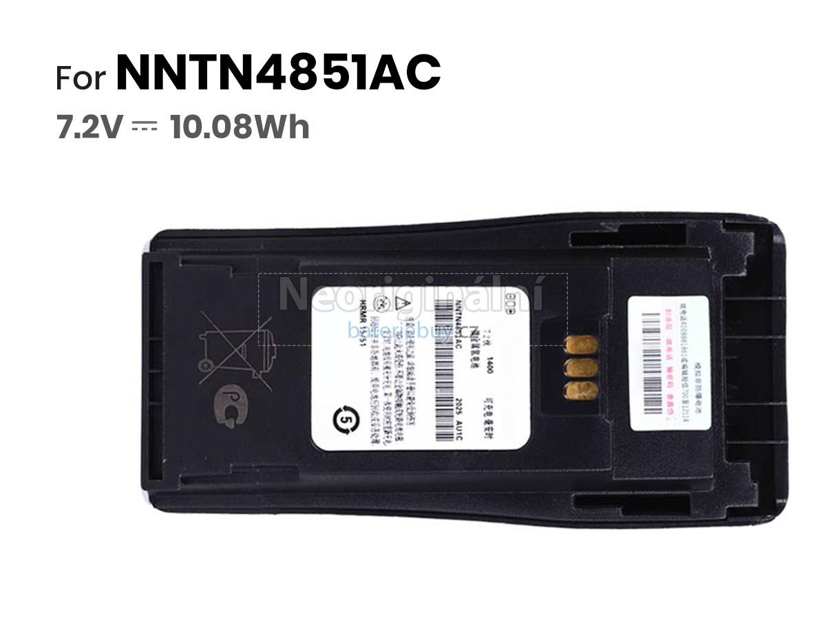 Nahrazení Motorola CP180 baterie