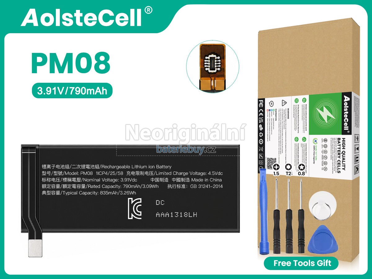 Nahrazení Motorola RAZR 2023 baterie