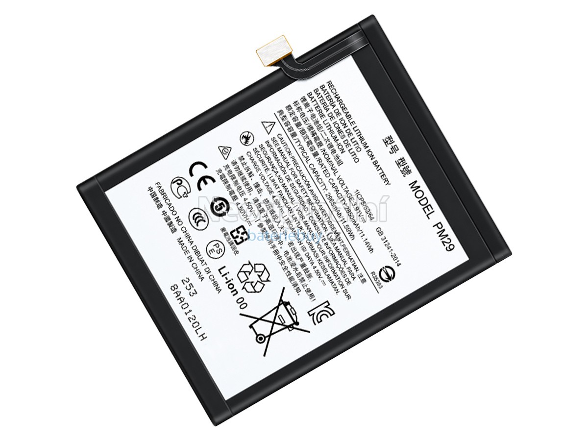 Nahrazení Motorola PM29 baterie