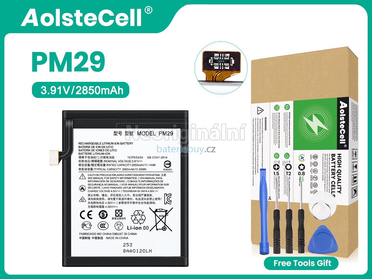 Nahrazení Motorola RAZR 2023 baterie