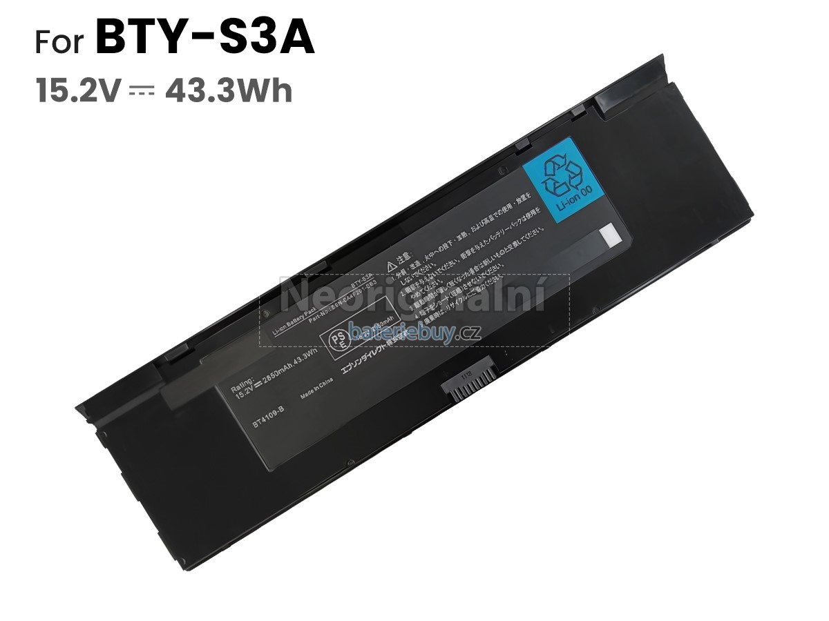Nahrazení MSI BTY-S3A baterie