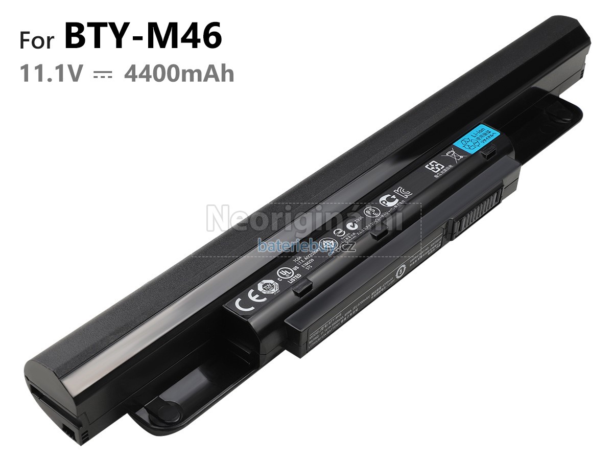 Nahrazení MSI BTY-M46 baterie