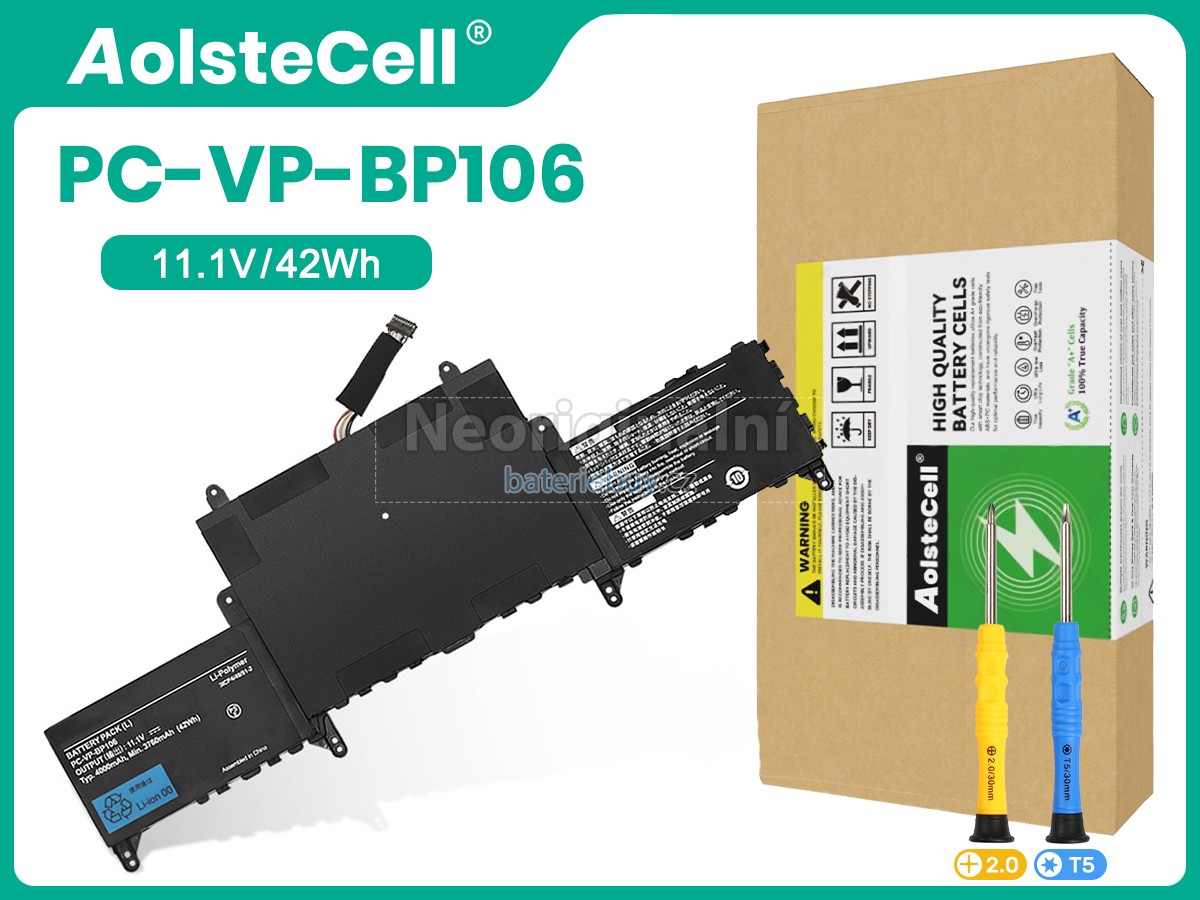 Nahrazení NEC PC-VP-BP106 baterie