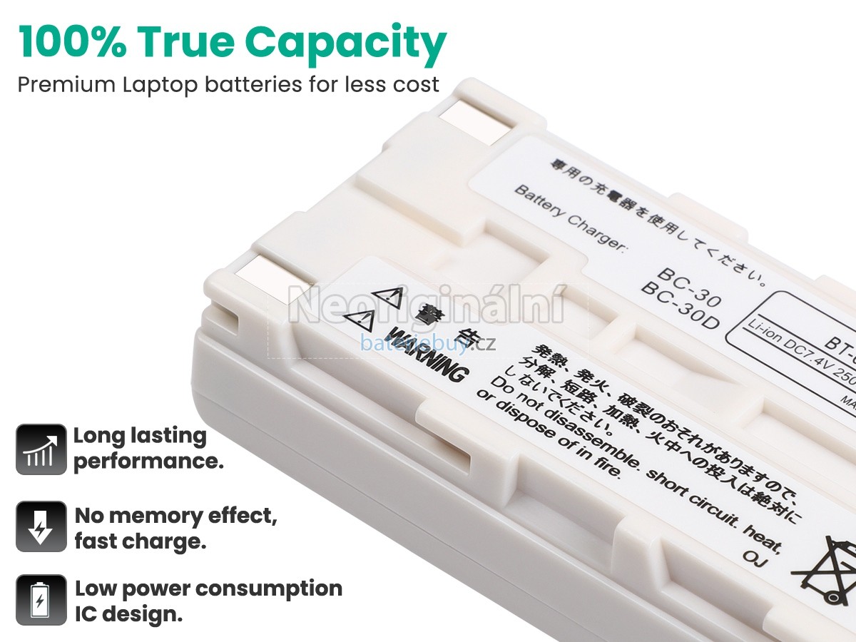 Nahrazení NEC THERMO GEAR G30 baterie