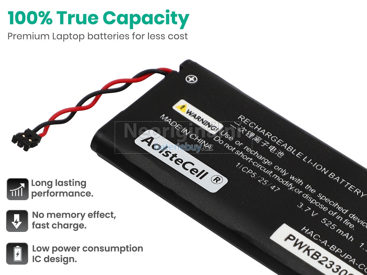 Nahrazení Nintendo CO-006 baterie