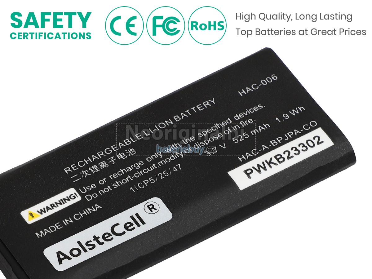 Nahrazení Nintendo CO-006 baterie