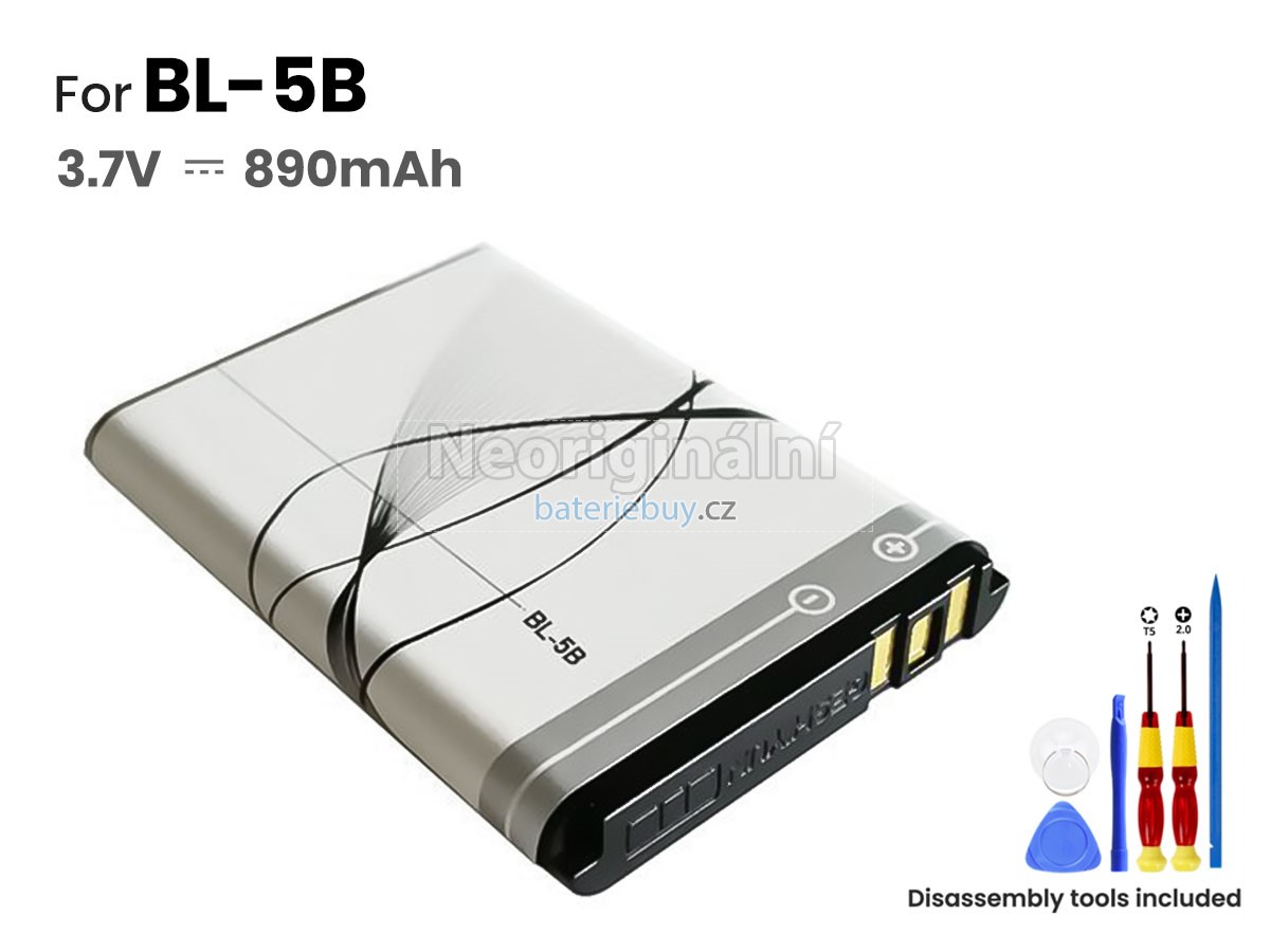 Nahrazení Nokia 5140I baterie