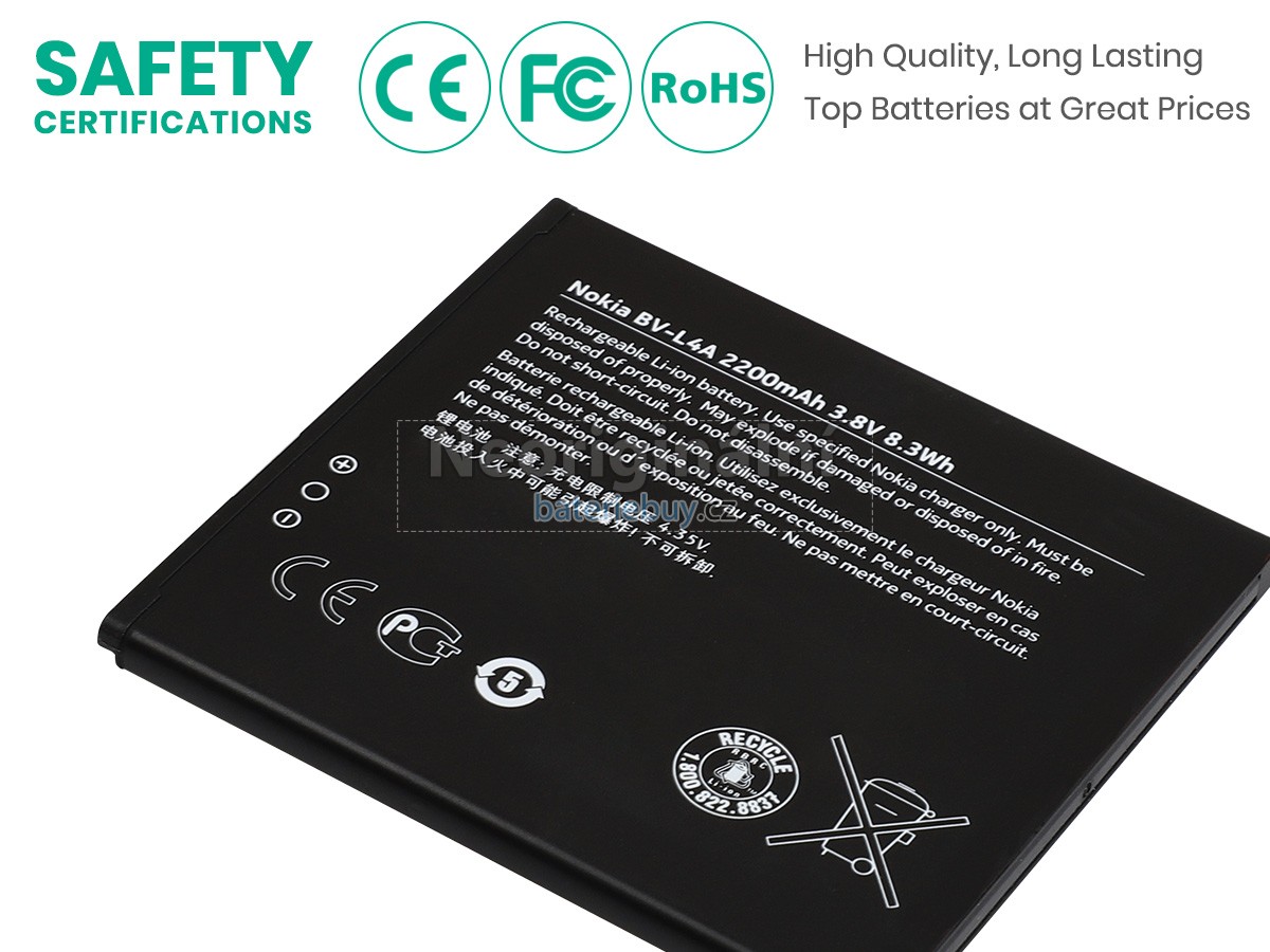 Nahrazení Nokia MICROSOFT LUMIA 535 baterie