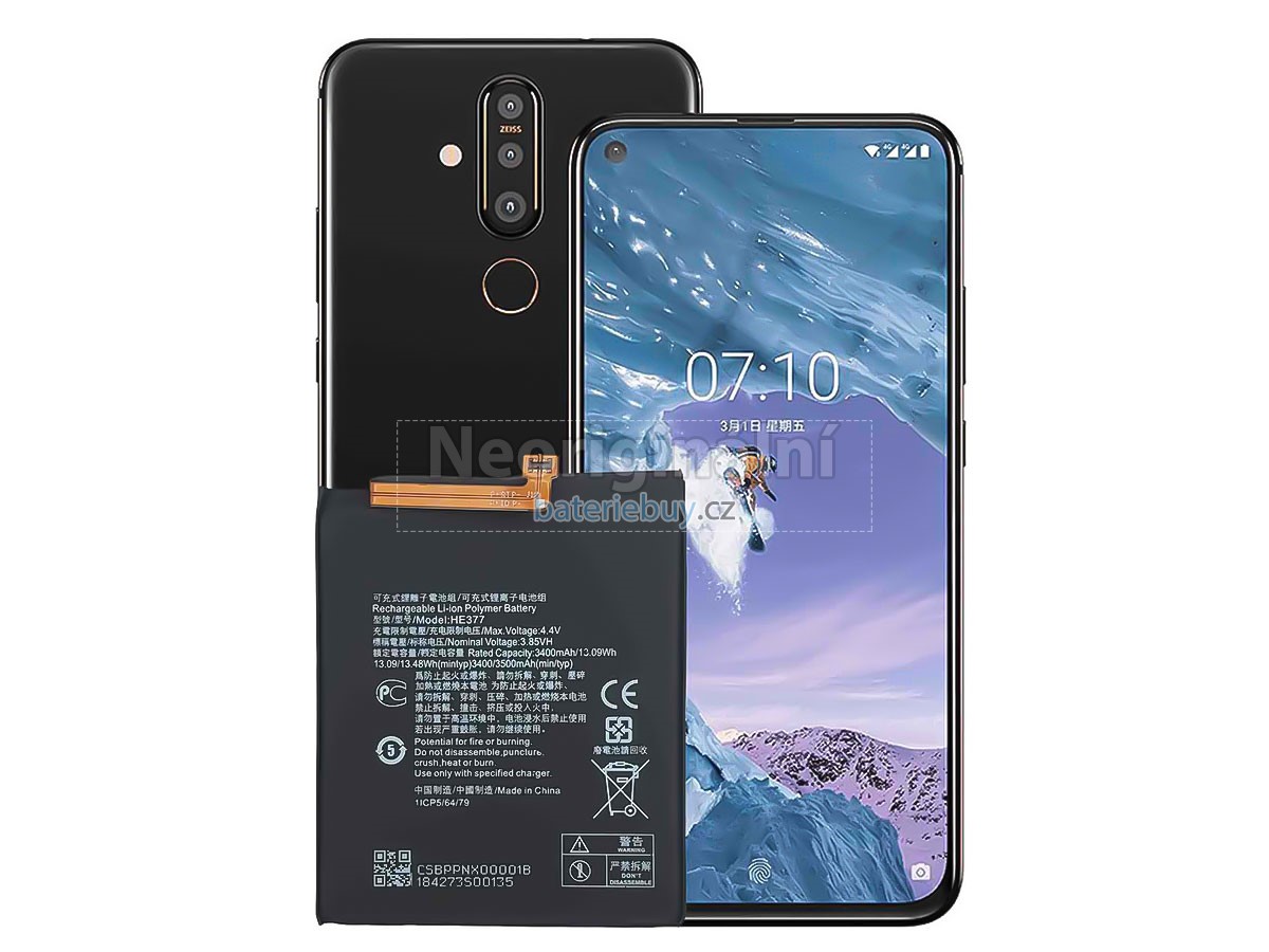 Nahrazení Nokia X71 TA-1167 baterie