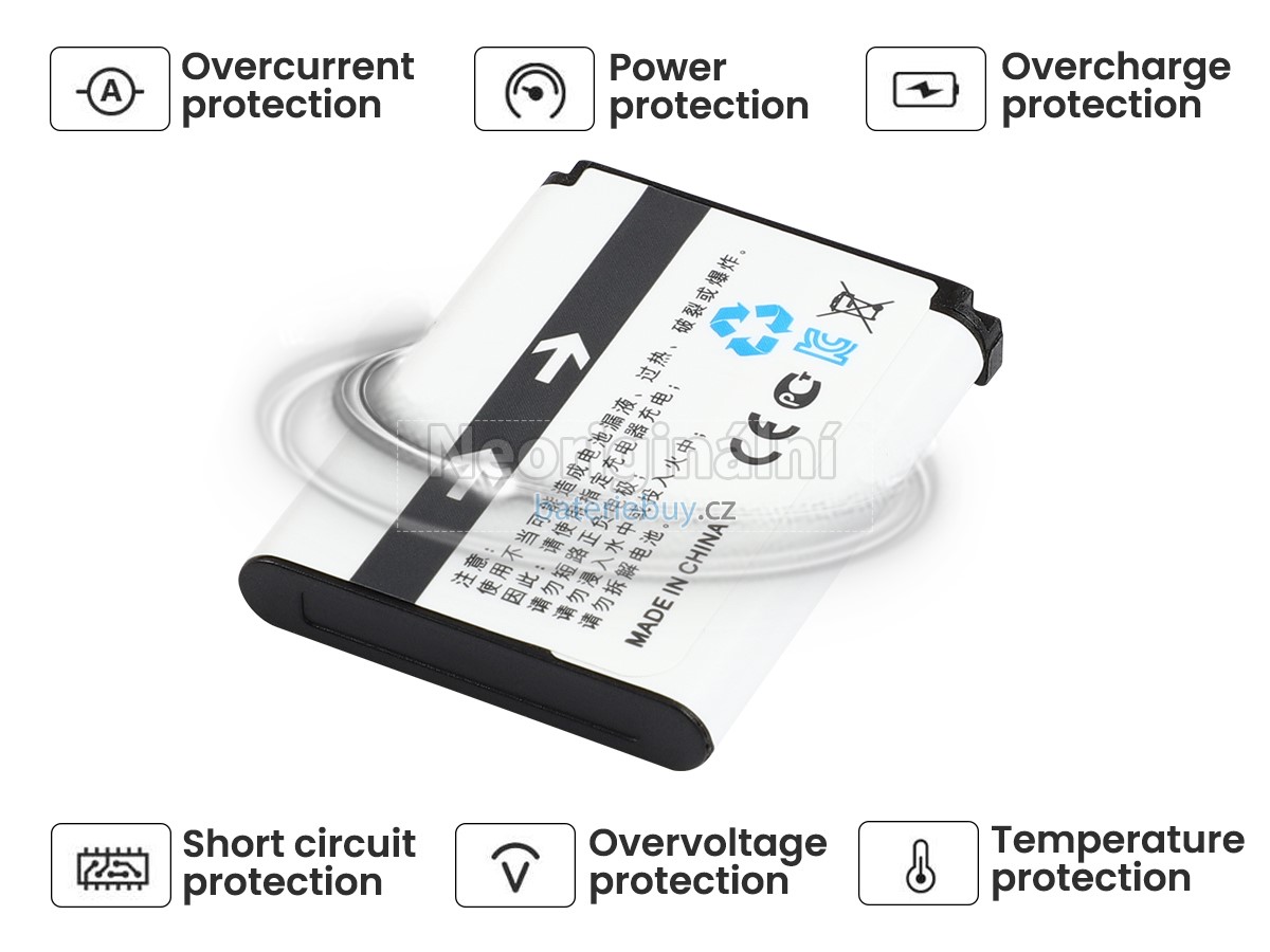Nahrazení Olympus FE-280 baterie