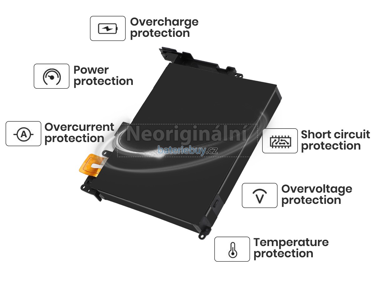 Nahrazení One netbook LR434198-2P3S baterie