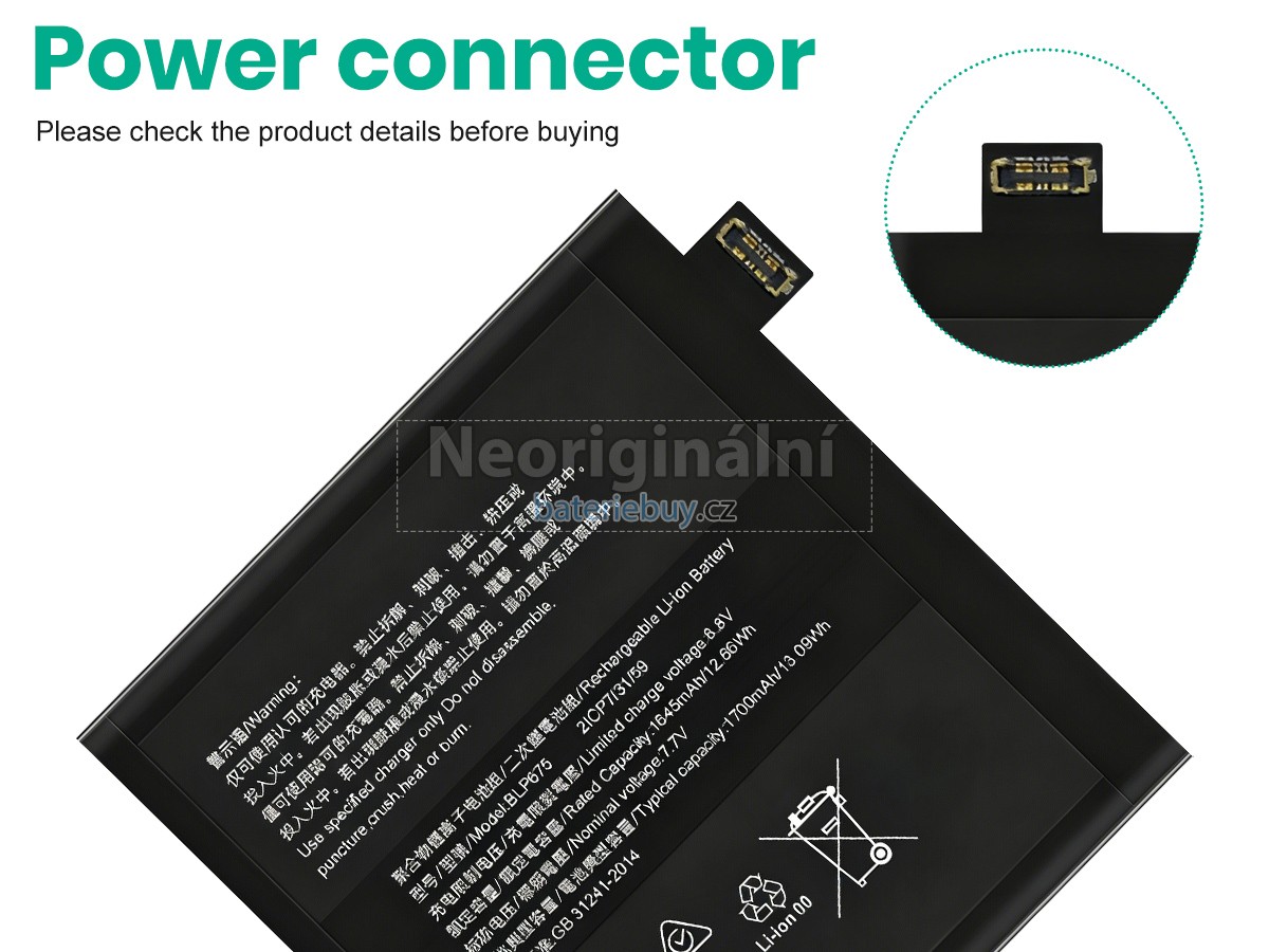 Nahrazení Oppo FIND X baterie