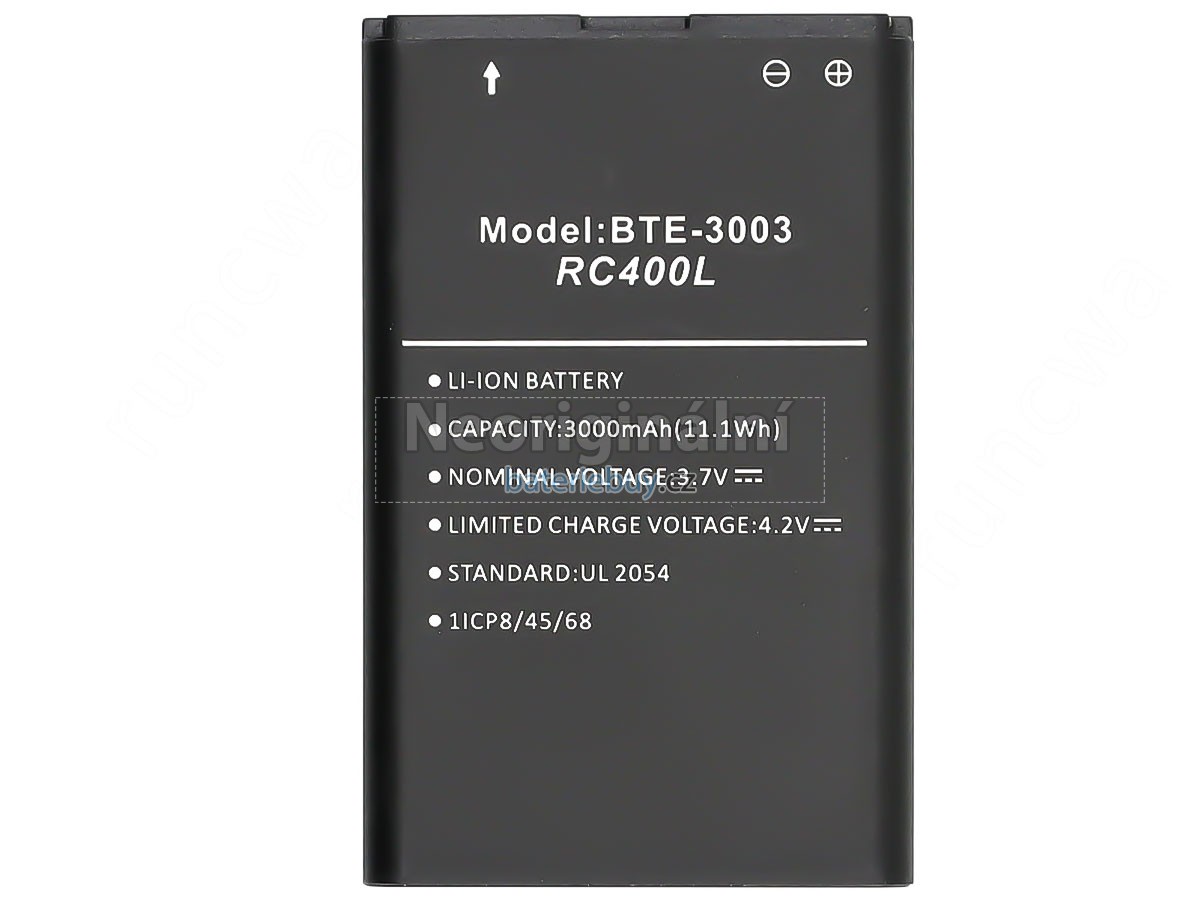 Nahrazení Orbic RC400L baterie