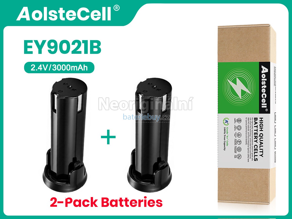 Nahrazení Panasonic 2.4V EY9021B baterie
