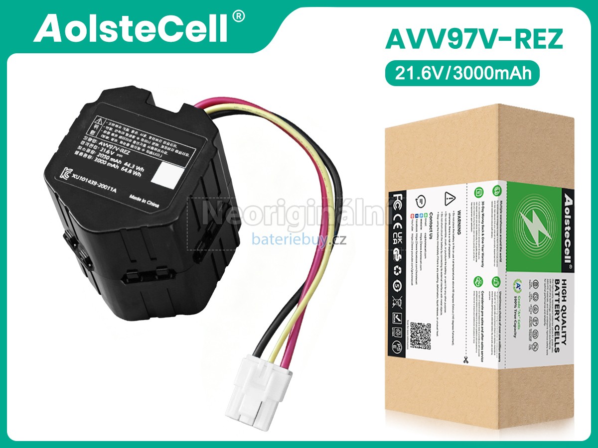 Nahrazení Panasonic AVV97V-REZ baterie