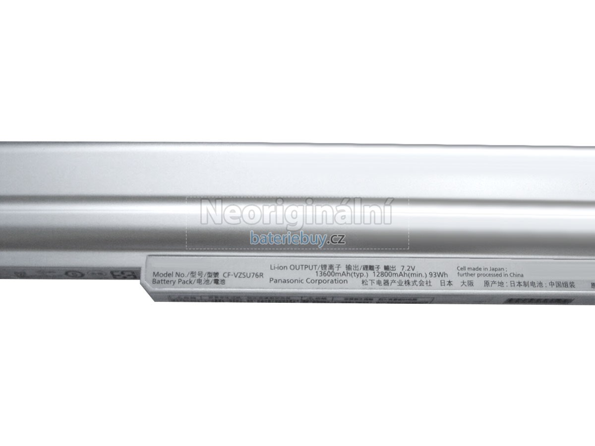 Nahrazení Panasonic CF-VZSU76RR baterie