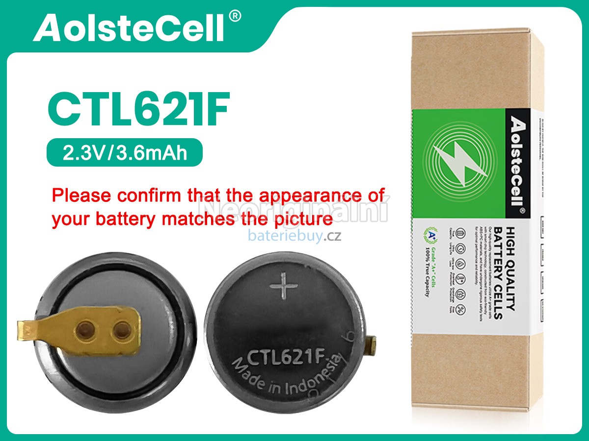 Nahrazení Panasonic CTL621F baterie