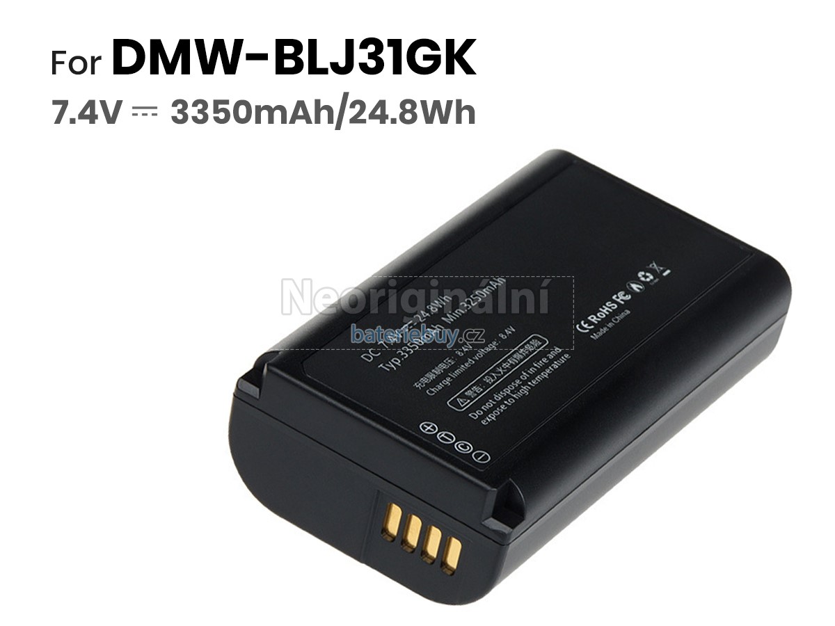 Nahrazení Panasonic DC-S1H baterie