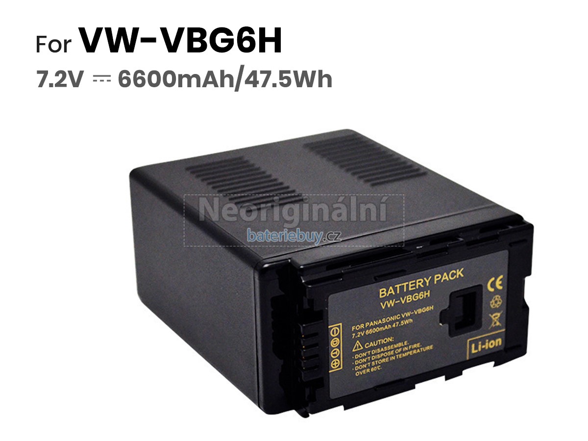 Nahrazení Panasonic DS80K baterie