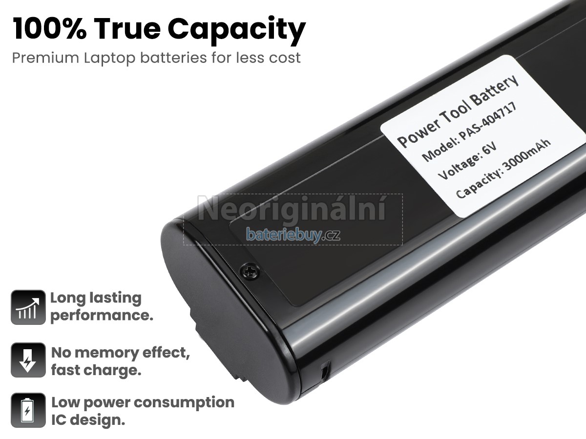 Nahrazení Paslode 900600 baterie