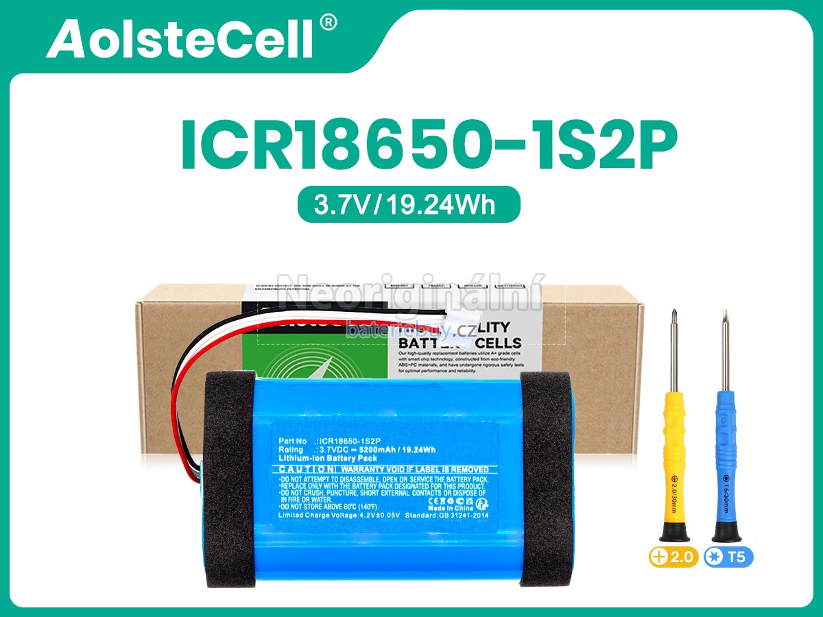 Nahrazení Philips ICR18650-1S2P baterie