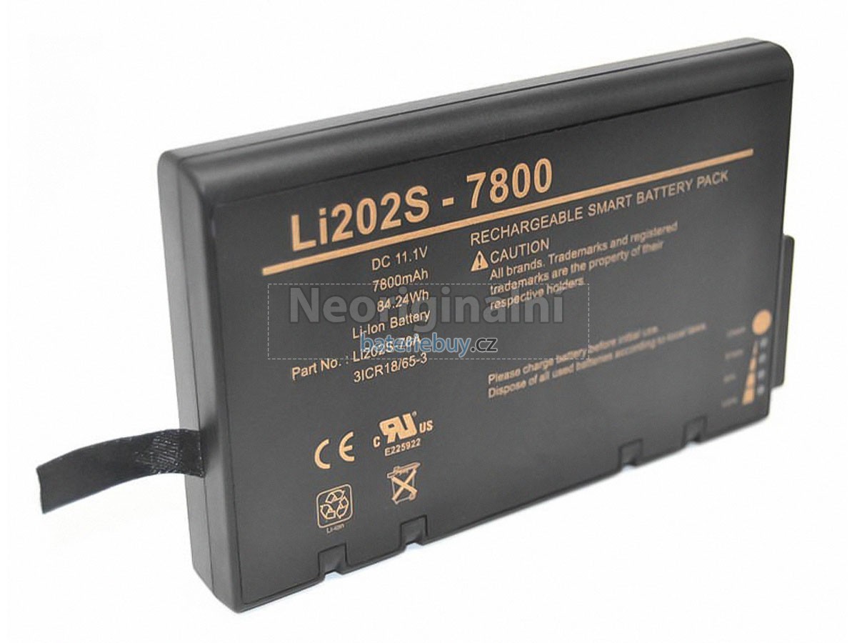 Nahrazení Philips LI202SX baterie