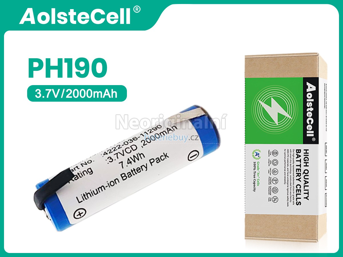 Nahrazení Philips 036-11290 baterie