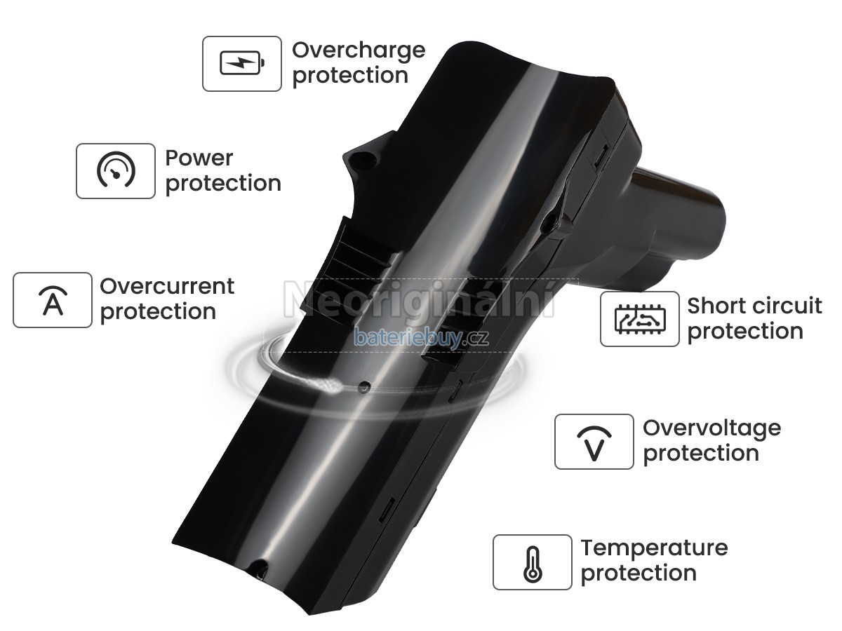 Nahrazení Philips XC8049/01 baterie