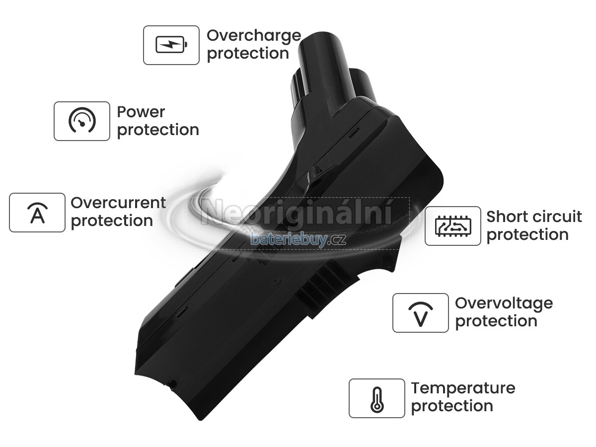 Nahrazení Philips IP827 baterie