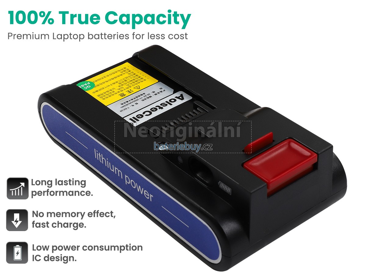 Nahrazení Polaris PVCS 1100 baterie