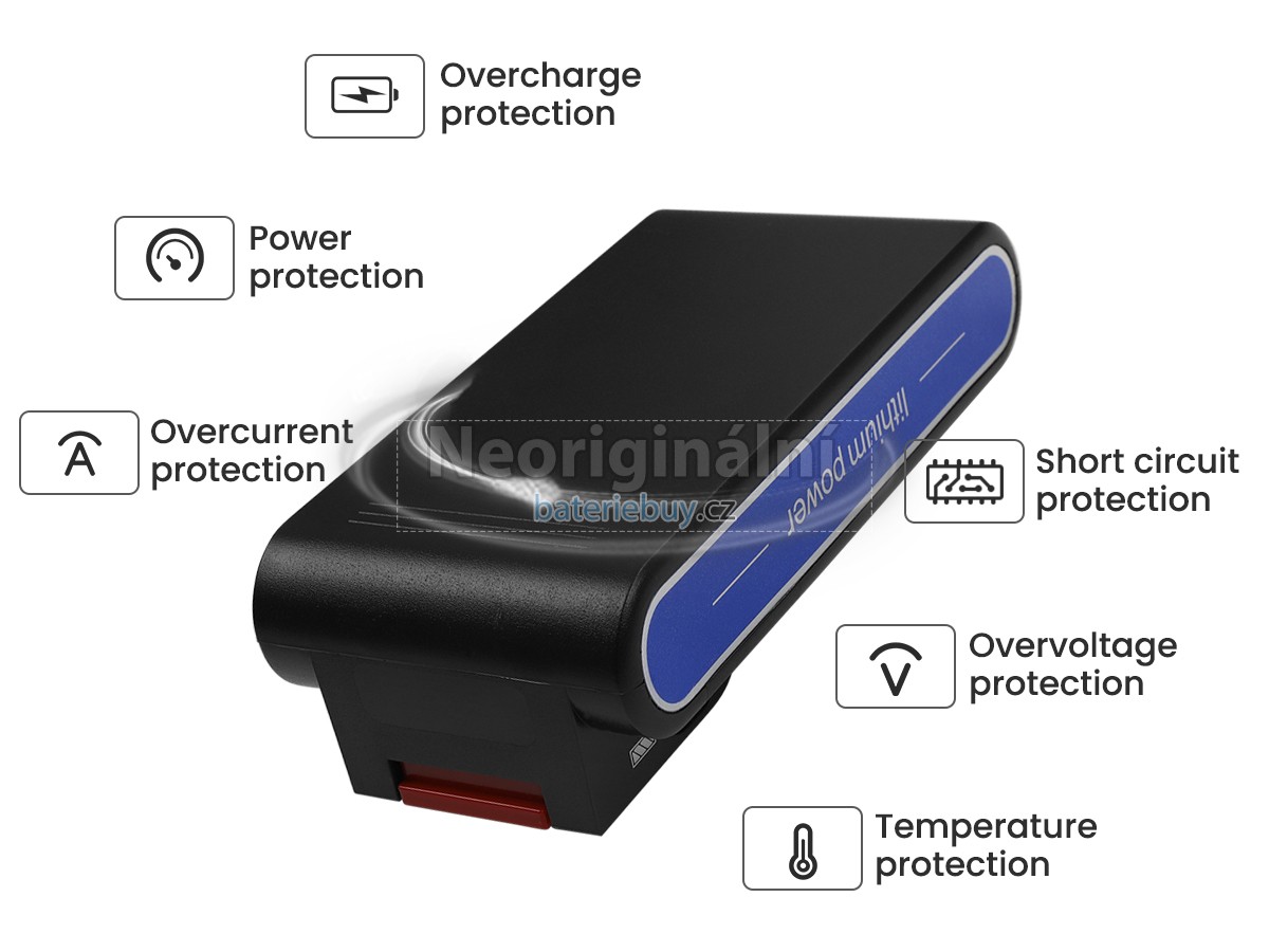 Nahrazení Polaris PVCS 1100 baterie