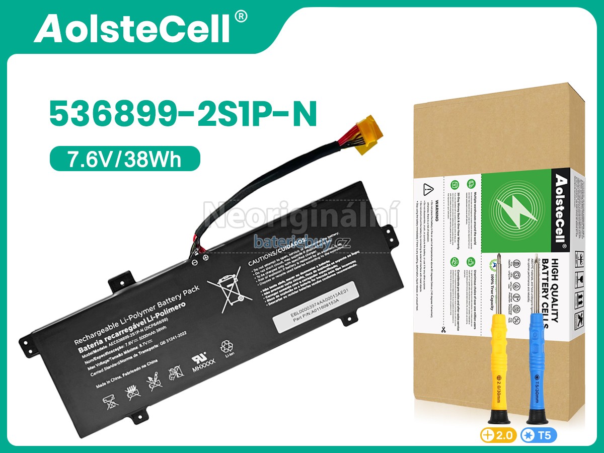 Nahrazení Positivo ACE536899-2S1P-N baterie