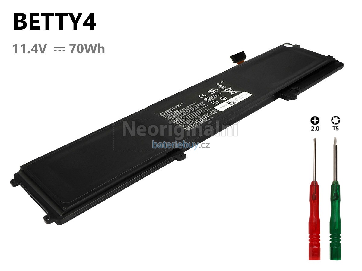 Nahrazení Razer BLADE 2016 V2 baterie