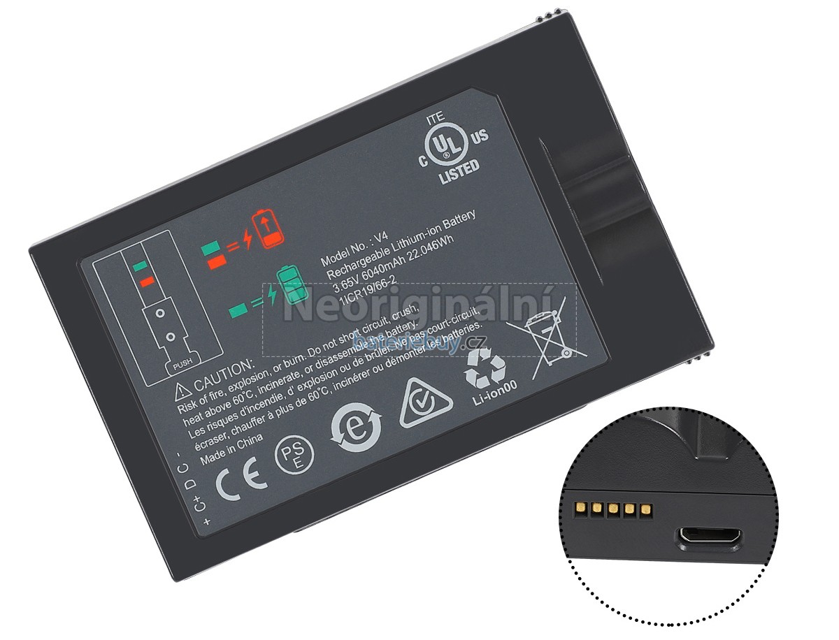 Nahrazení Ring VIDEO DOORBELL 3 baterie