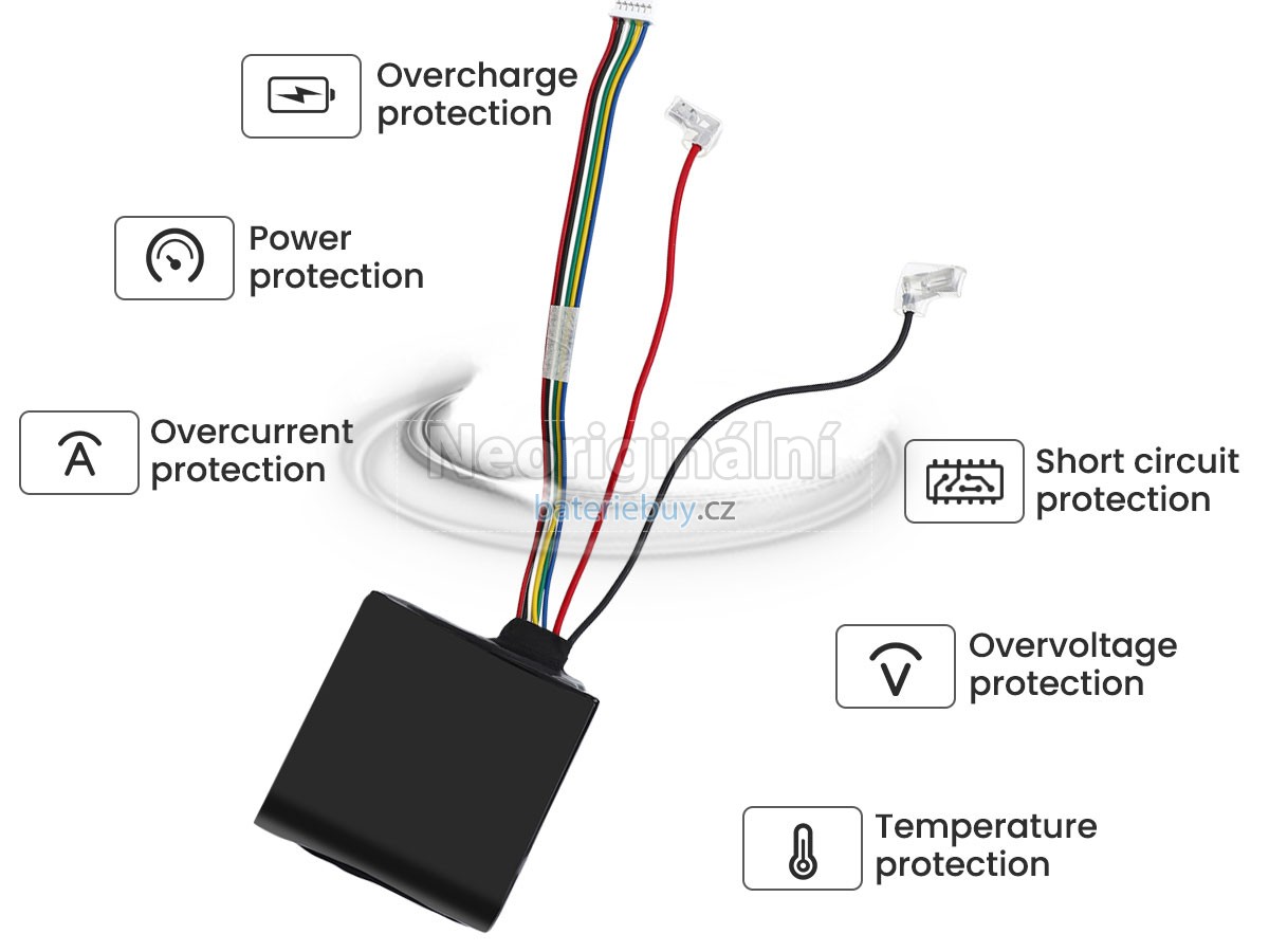 Nahrazení Roborock BCR-1P6S-4000HS baterie