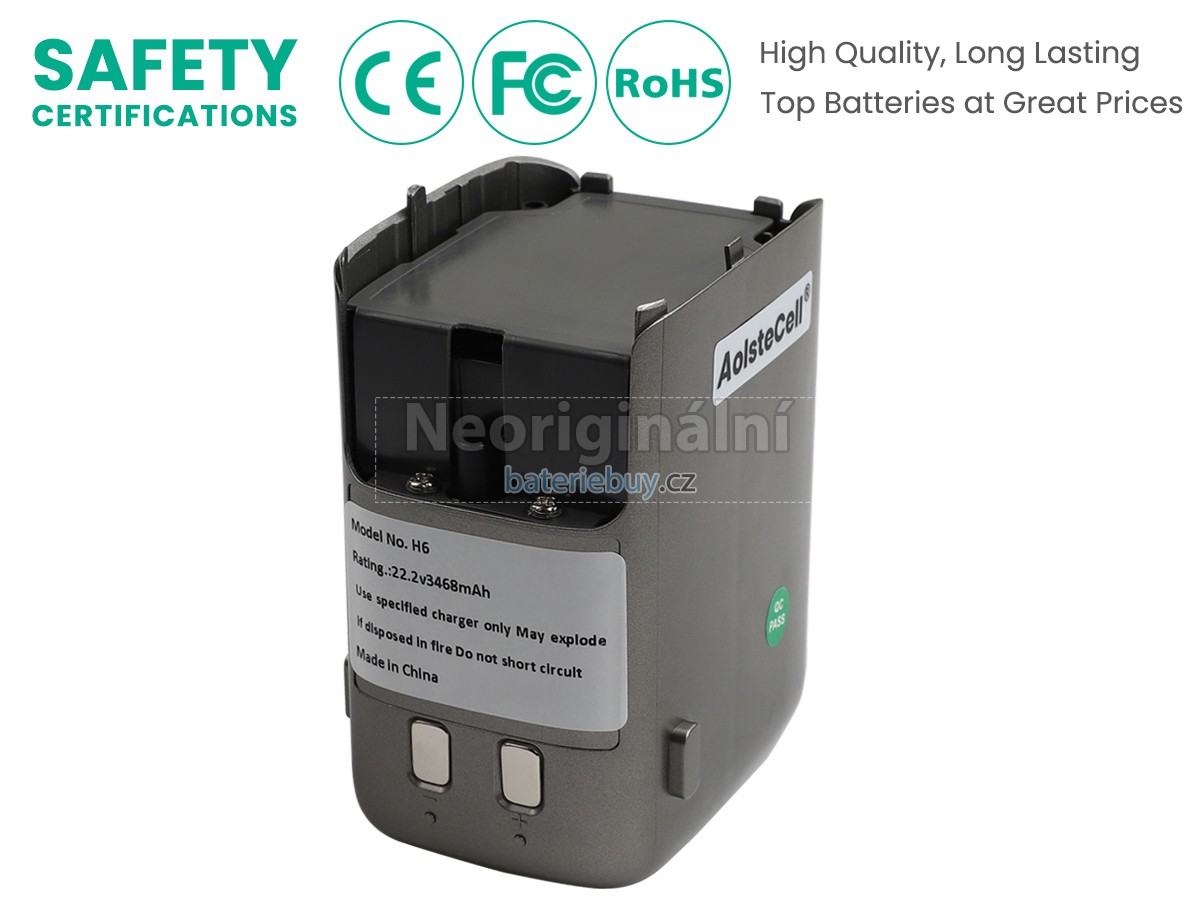 Nahrazení Roborock H7M1A baterie