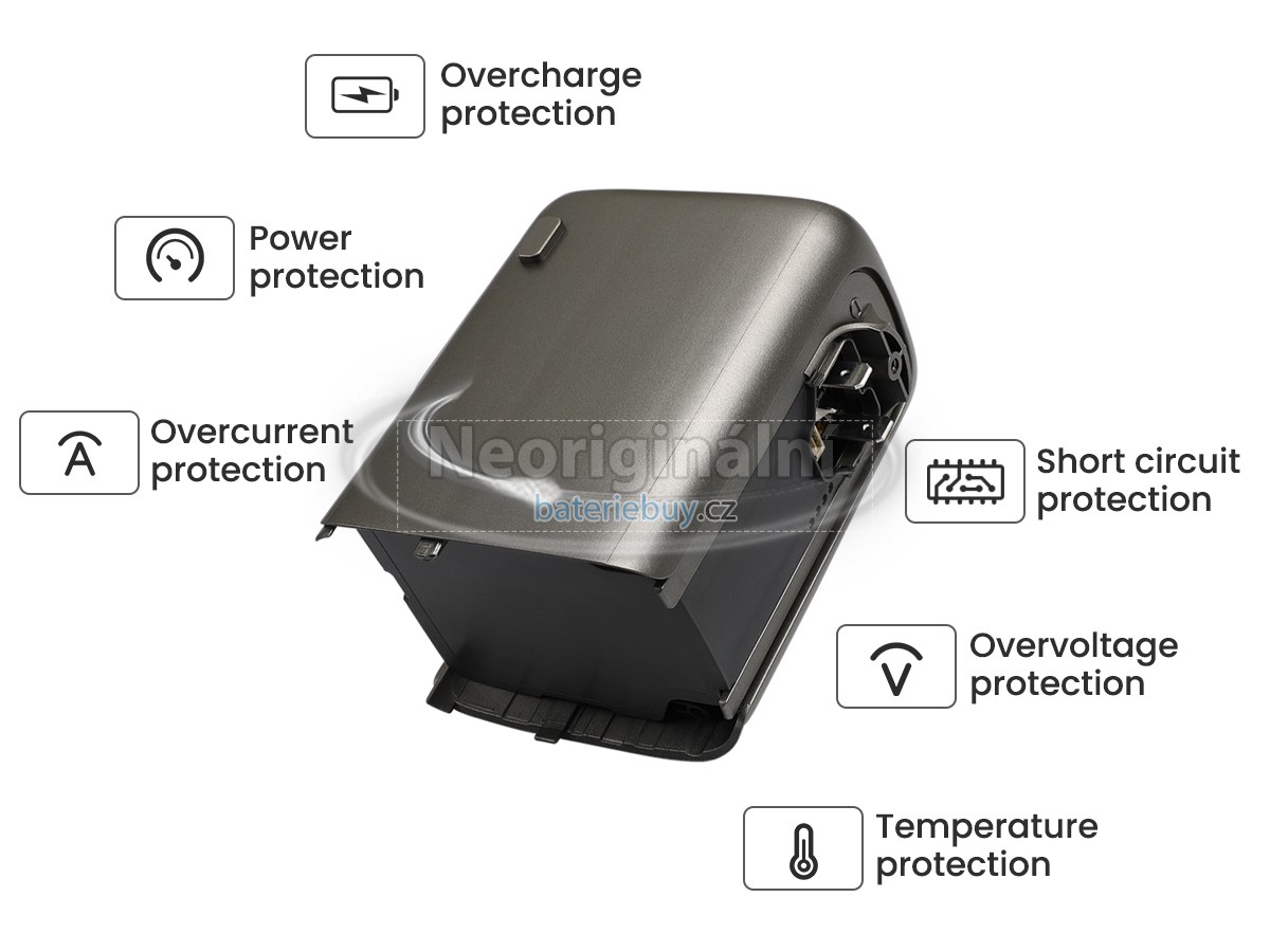 Nahrazení Roborock H7M1A baterie